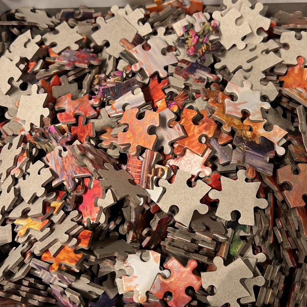 3/$25 Buffalo Games adult jigsaw Puzzle A Moment on Memory Lane 1000 pieces - Picture 4 of 5